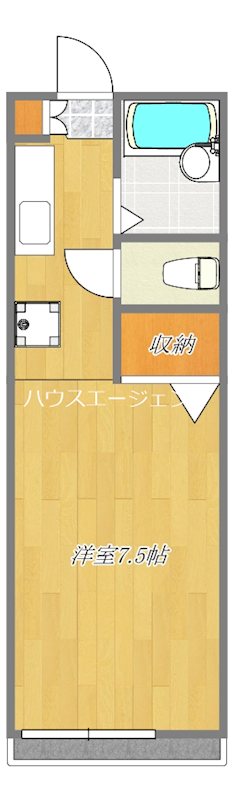 メゾン・ド・テイト 間取り図