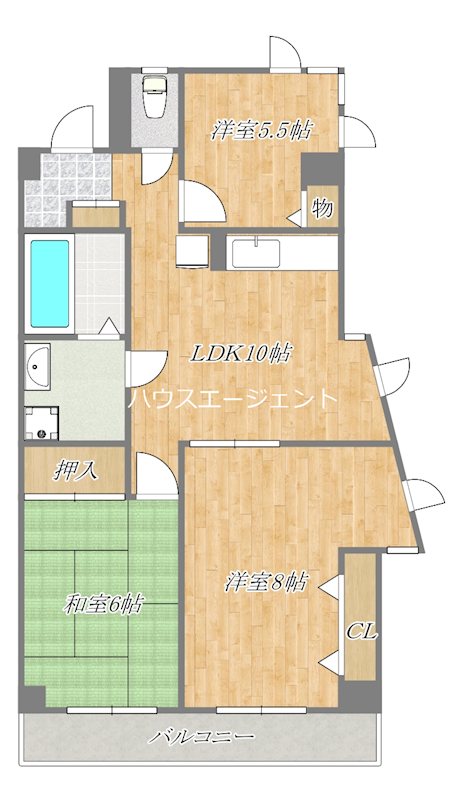 ＩＮ西葛西 間取り図