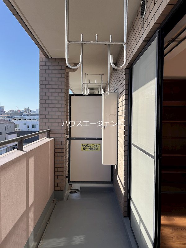 アサヒハイツ東葛西Ⅱ ベランダ