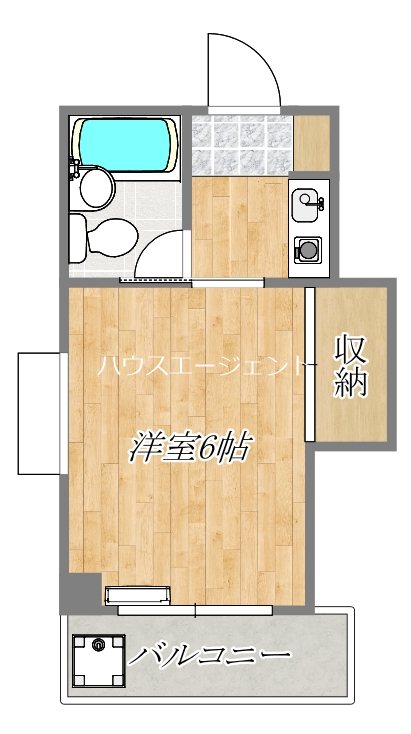 第2サンフラワー・マンション 202号室 間取り