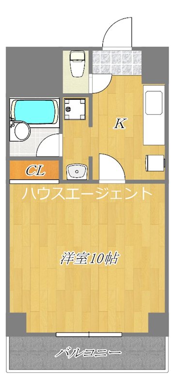 アドバンス西葛西 602号室 間取り