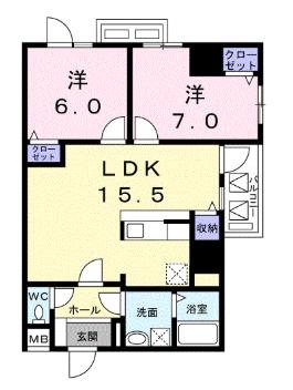 ジャルディーノ南葛西 間取り