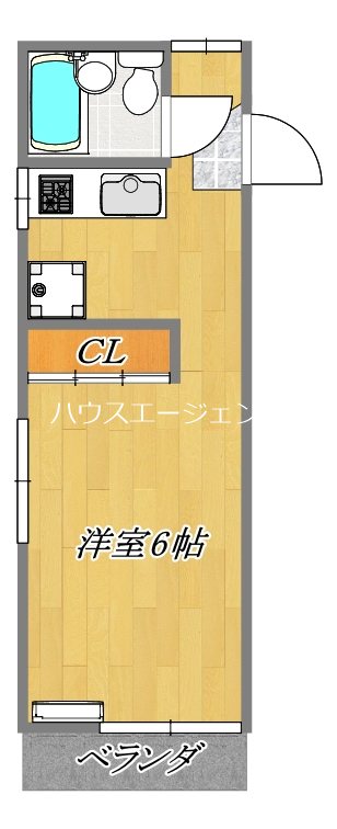 クレール８ 間取り図