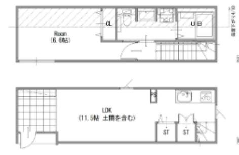 MOK-TERRACE　KASAI　B 間取り