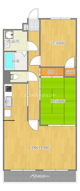 コンフォートMS 間取り