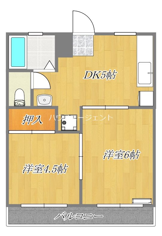 丸清ビル 403ｔ号室 間取り