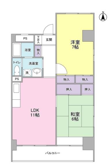 第２吉野ビル 間取り図