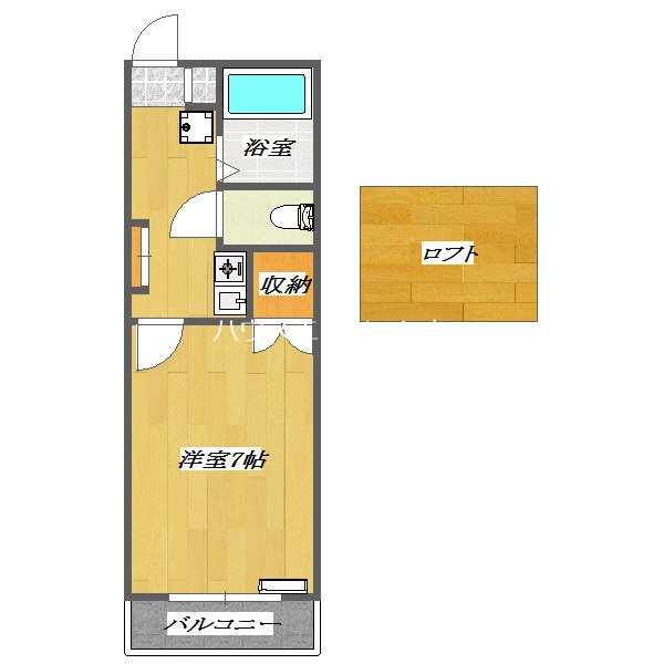 サンエクセル 間取り図