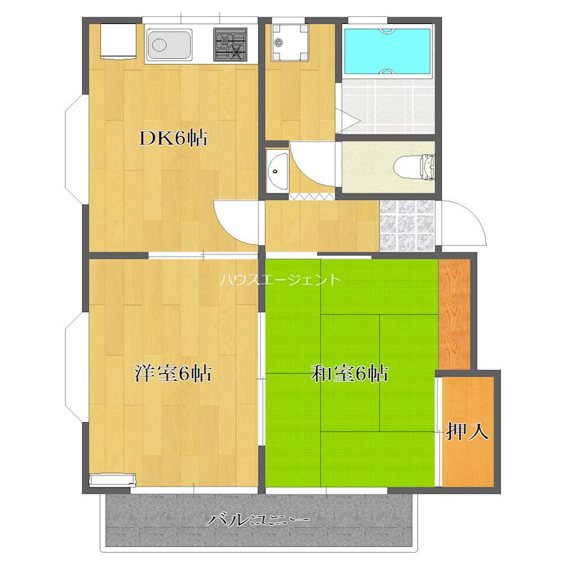 第３フラワーコーポ 間取り図