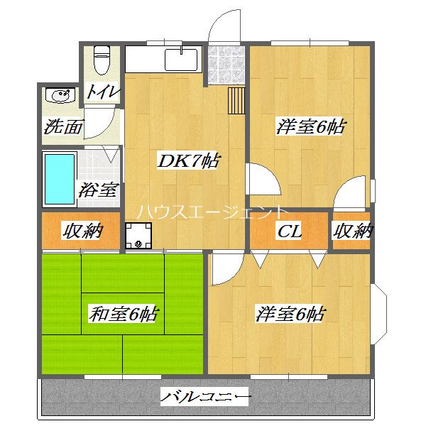 アワーズイン 間取り図