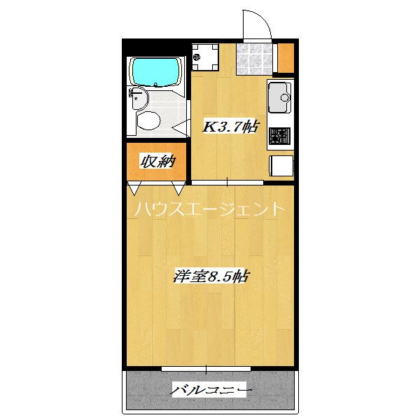 舘山ビル 間取り図