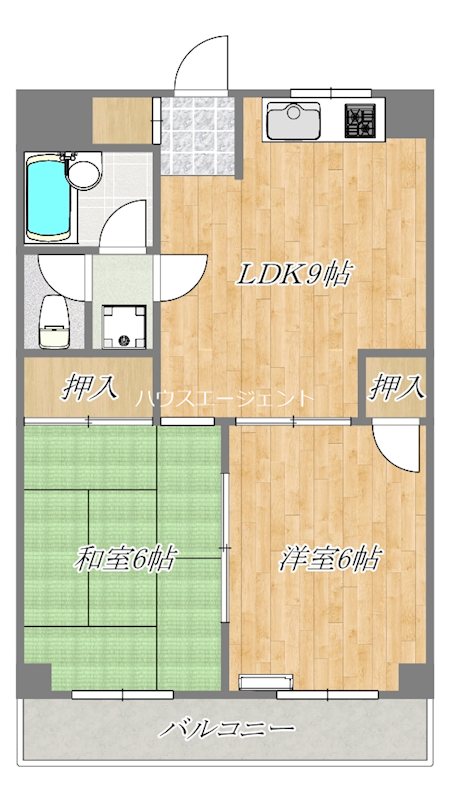 シャトレグレイス 間取り図