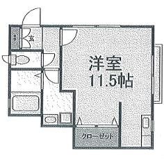イーストビレッジ 間取り図