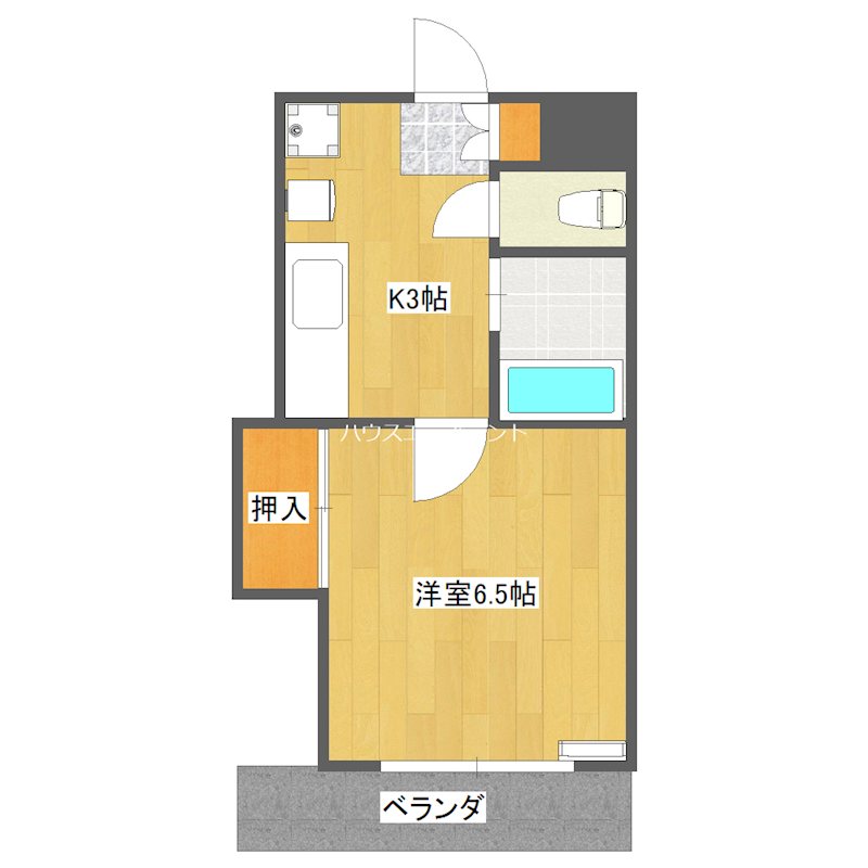 第5サンフラワー・マンション 間取り図