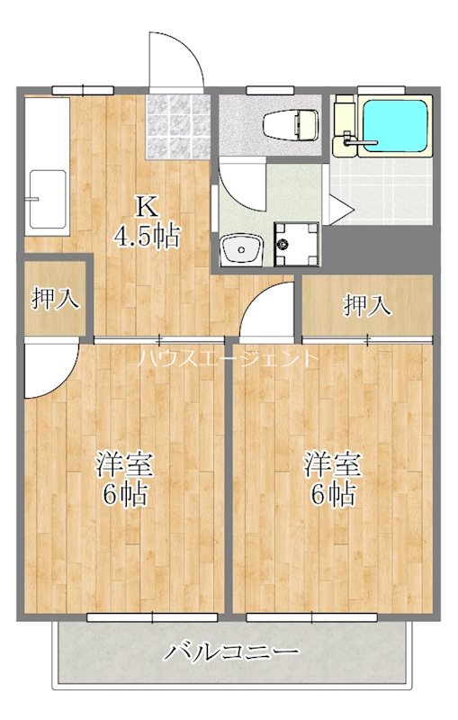サンシティ・ヨシダ 303号室 間取り