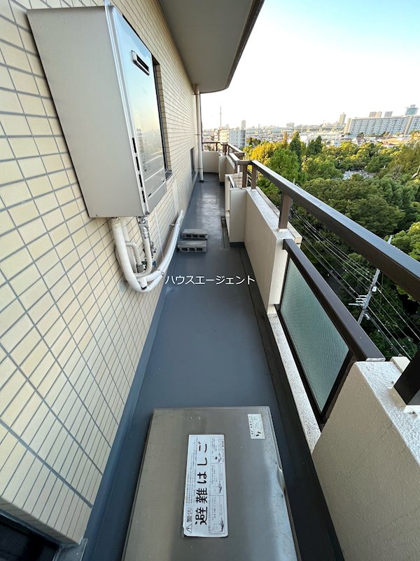 スカイビル ベランダ