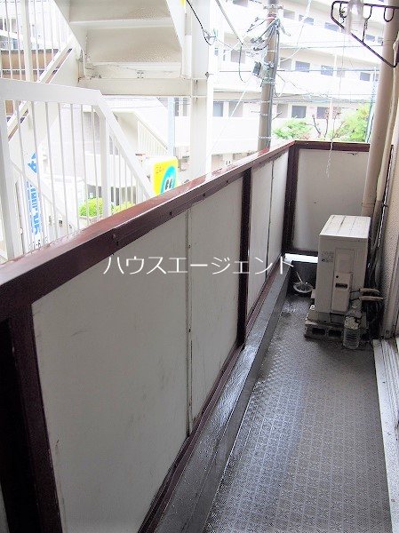 第１マンションよしの ベランダ