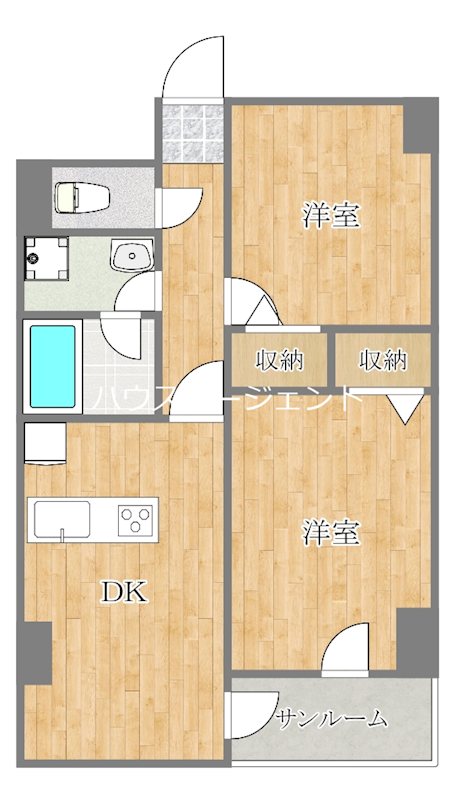 COCOハウス西葛西 503号室 間取り