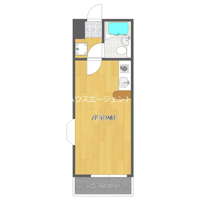 ピアベルドミール 118号室 間取り