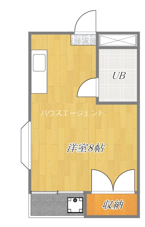 エルムーントビサン 間取り図