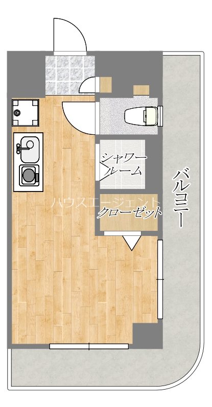 第一林ビル 603号室 間取り