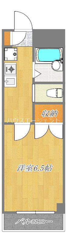 アサヒハイツ中葛西 間取り