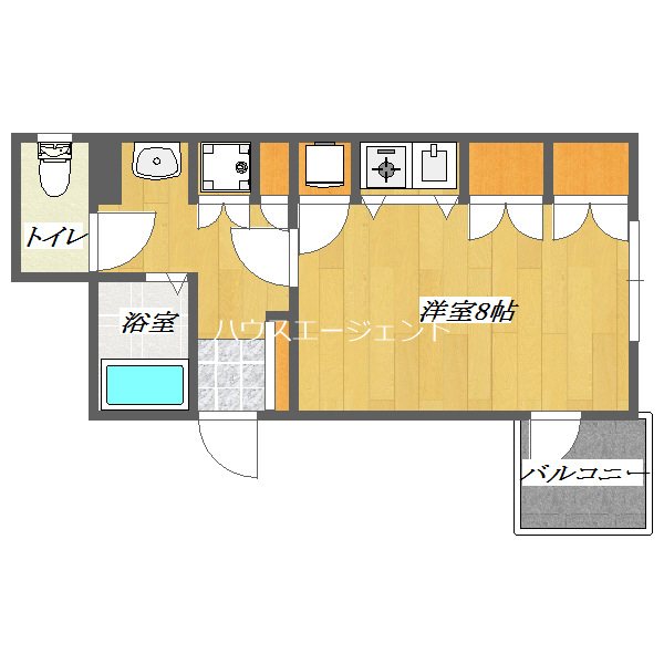 フォレストコート葛西 間取り図