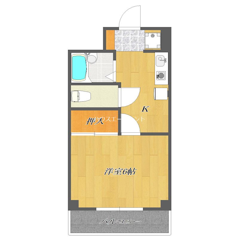 第三清水マンション 間取り図