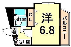 ステラハウス24 間取り