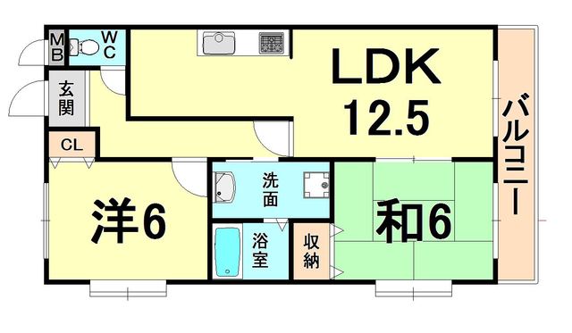 サニーコート伊丹 間取り