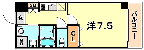 アドバンス神戸グルーブ 間取り
