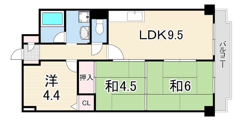 エムグランツ弐番館 間取り