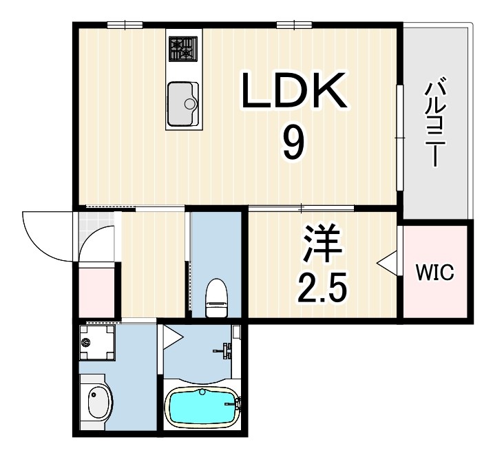 HEIM RUHE 間取り