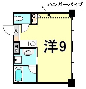 オーラコート杭瀬 間取り