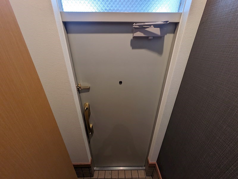 コウノトリ 玄関