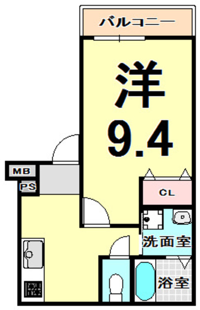 フジパレス立花駅南1番館 間取り