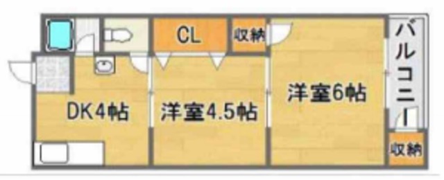 浅堀マンション 間取り