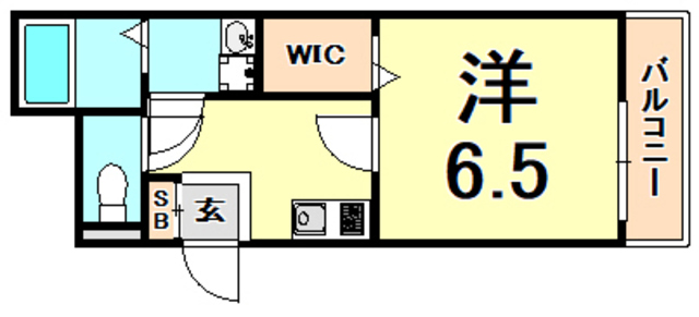 ALEGRIA猪名寺 間取り
