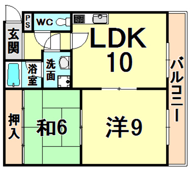 アイビースクエア南塚口 間取り