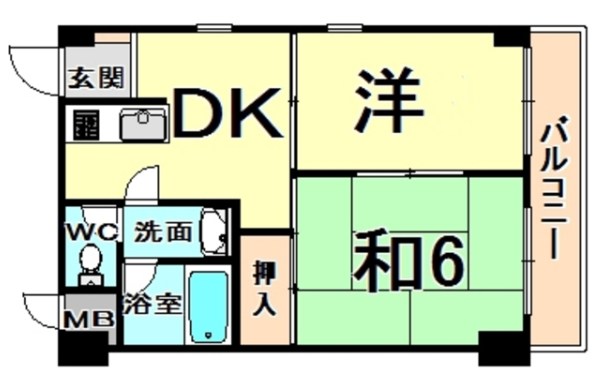 アートプラザ南清水 間取り