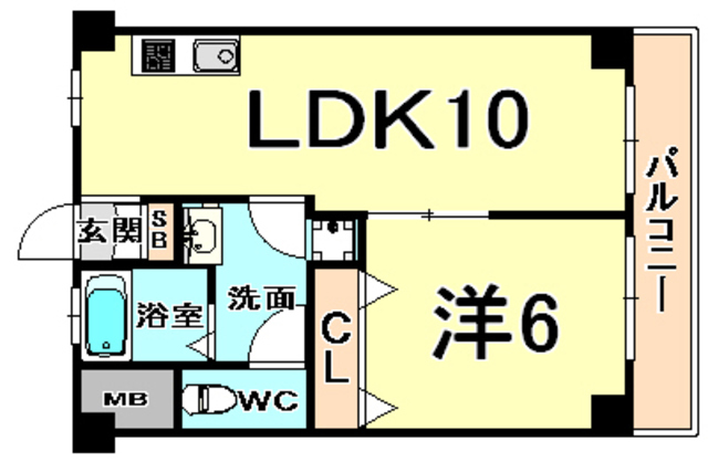 ヴィラ北田 間取り