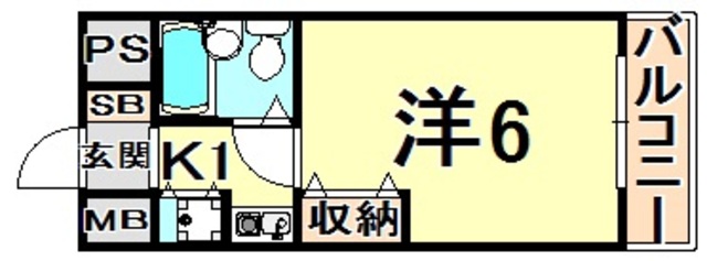 シティパレス塚口P1 間取り