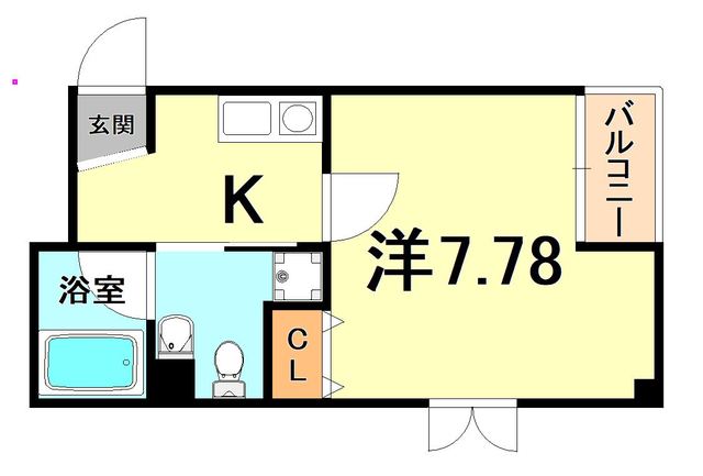 コンフォート中喜 間取り