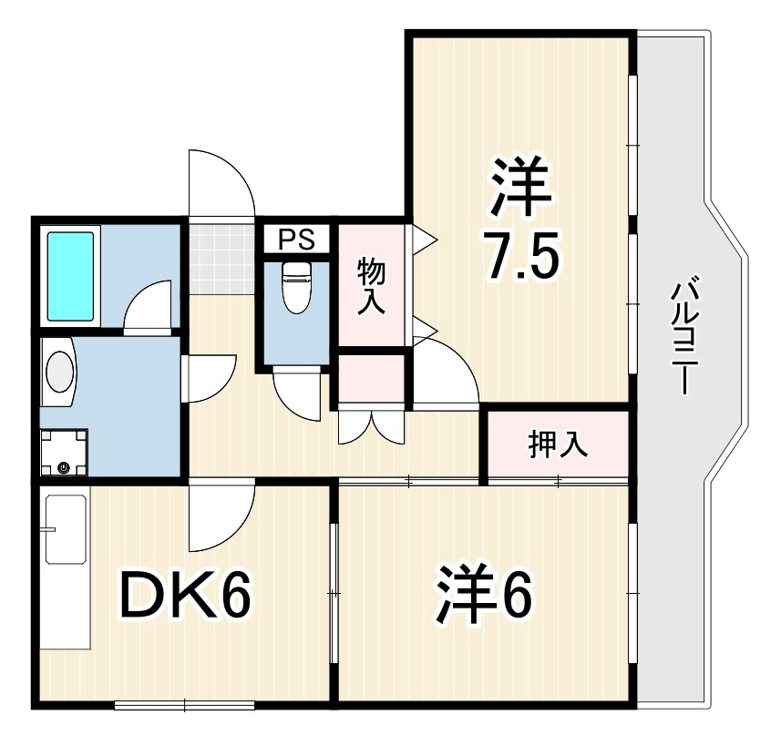 瑞穂町マンション 間取り
