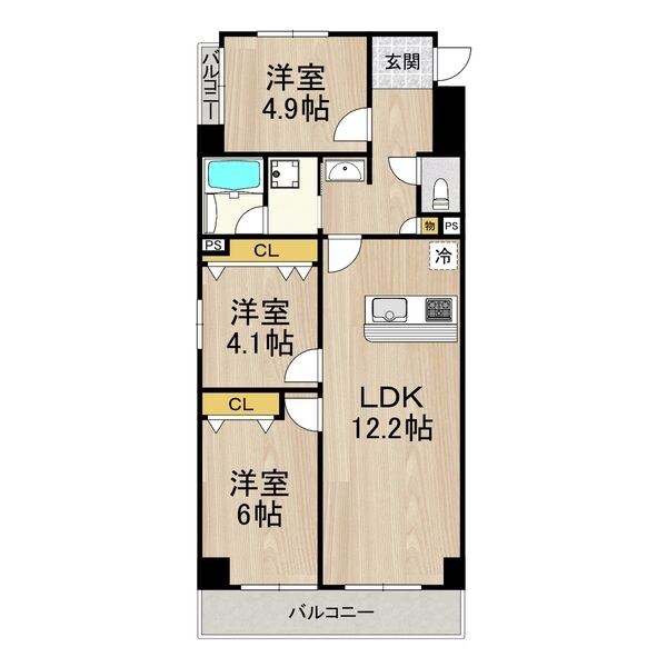 パークモダン伊丹 間取り