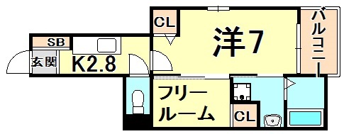 サニーフラット 伊丹 間取り