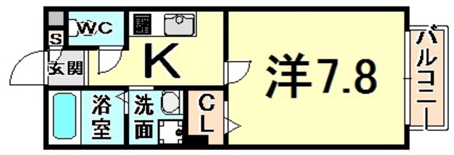 ディーフレア南本町 間取り