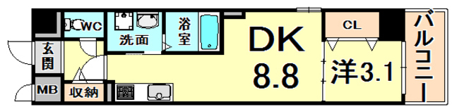 エテルノ阪急伊丹 間取り