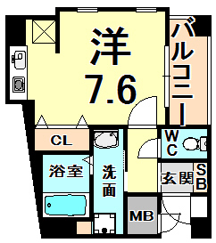 ONLYONE伊丹南本町 間取り