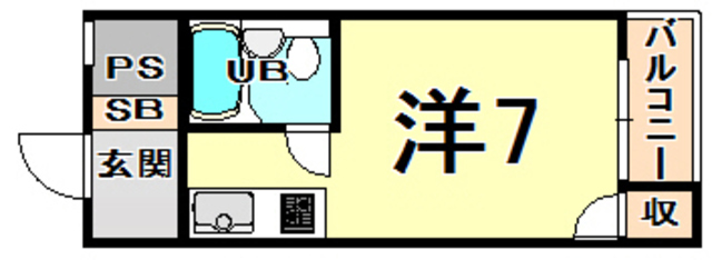 ハイツホリデー 間取り